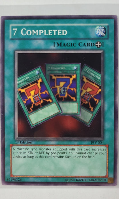 Yu-Gi-Oh! - #004 7 Completed (1st Edition)