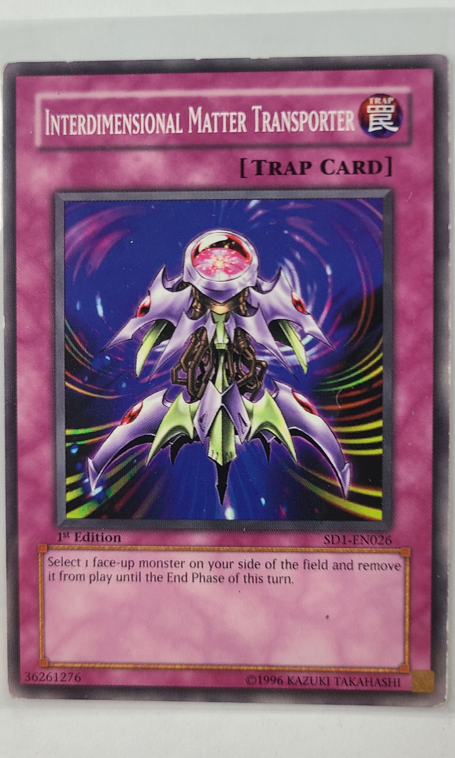 Yu-Gi-Oh! - #EN026 Interdimensional Matter Transporter (1st Edition)