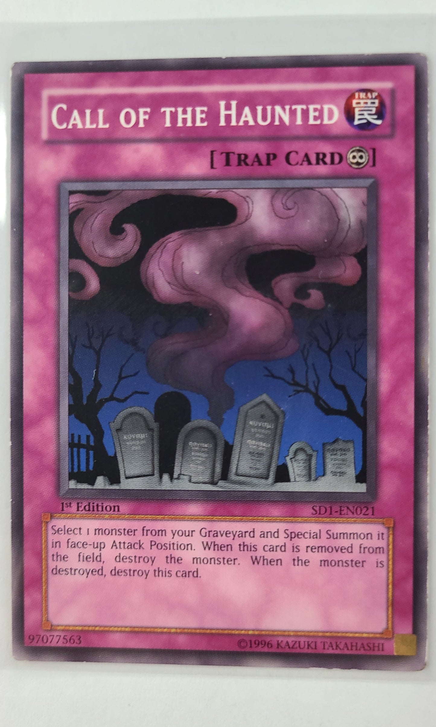 Yu-Gi-Oh! - #EN021 Call Of The Haunted (1st Edition)