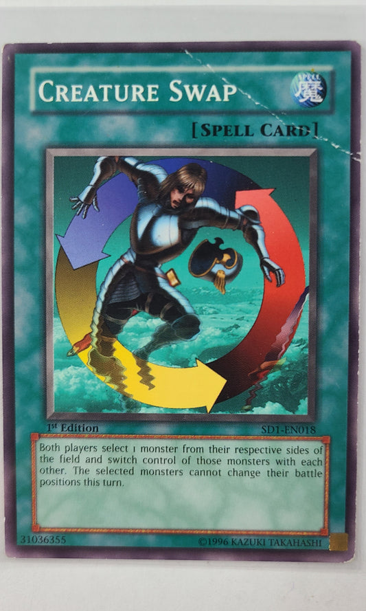 Yu-Gi-Oh! - #EN018 Creature Swap (1st Edition)