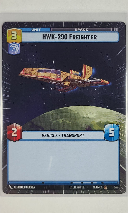 Star Wars Unlimited - #335 HWK-209 Freighter (Hyperspace)