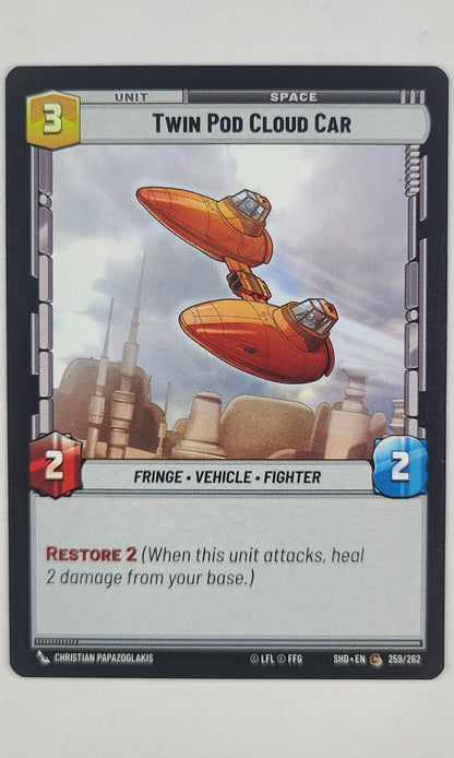 Star Wars Unlimited - #259 Twin Pod Cloud Car