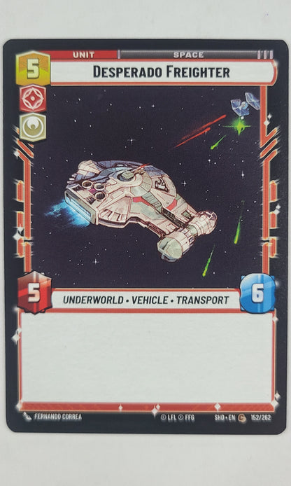 Star Wars Unlimited - #152 Desperado Freighter