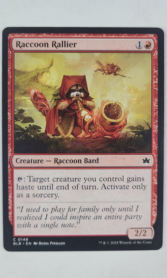 Magic The Gathering - #148 Raccoon Rallier