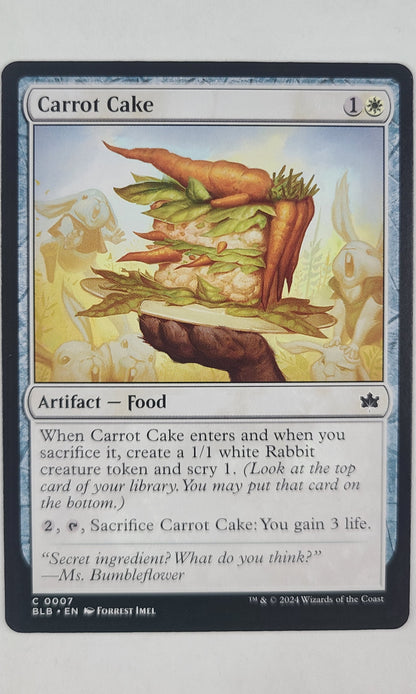 Magic The Gathering - #7 Carrot Cake