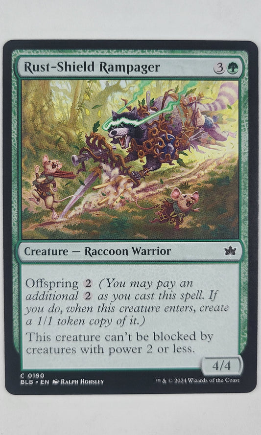 Magic The Gathering - #190 Rust-Shield Rampager