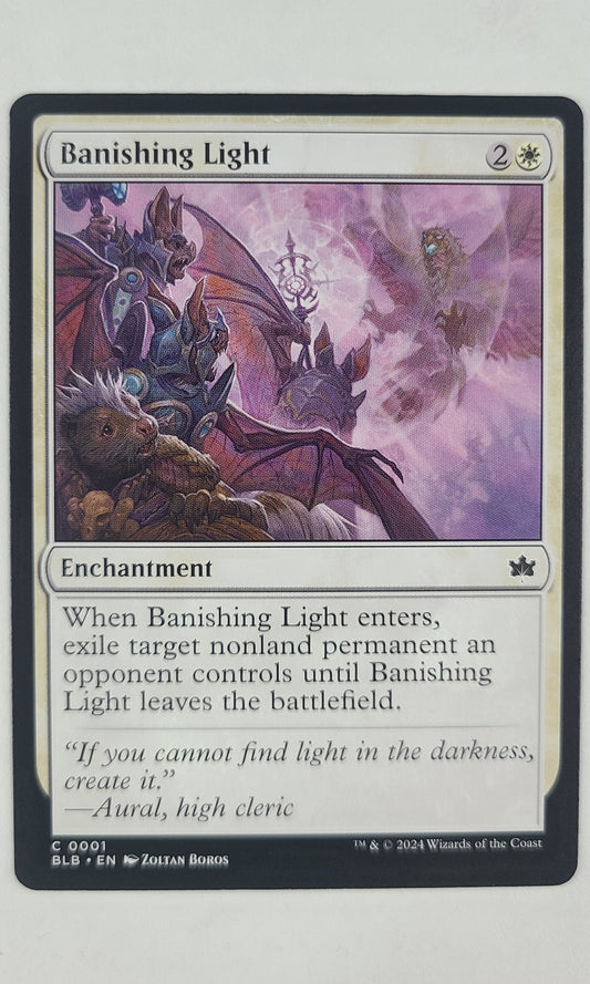 Magic The Gathering - #1 Banishing Light