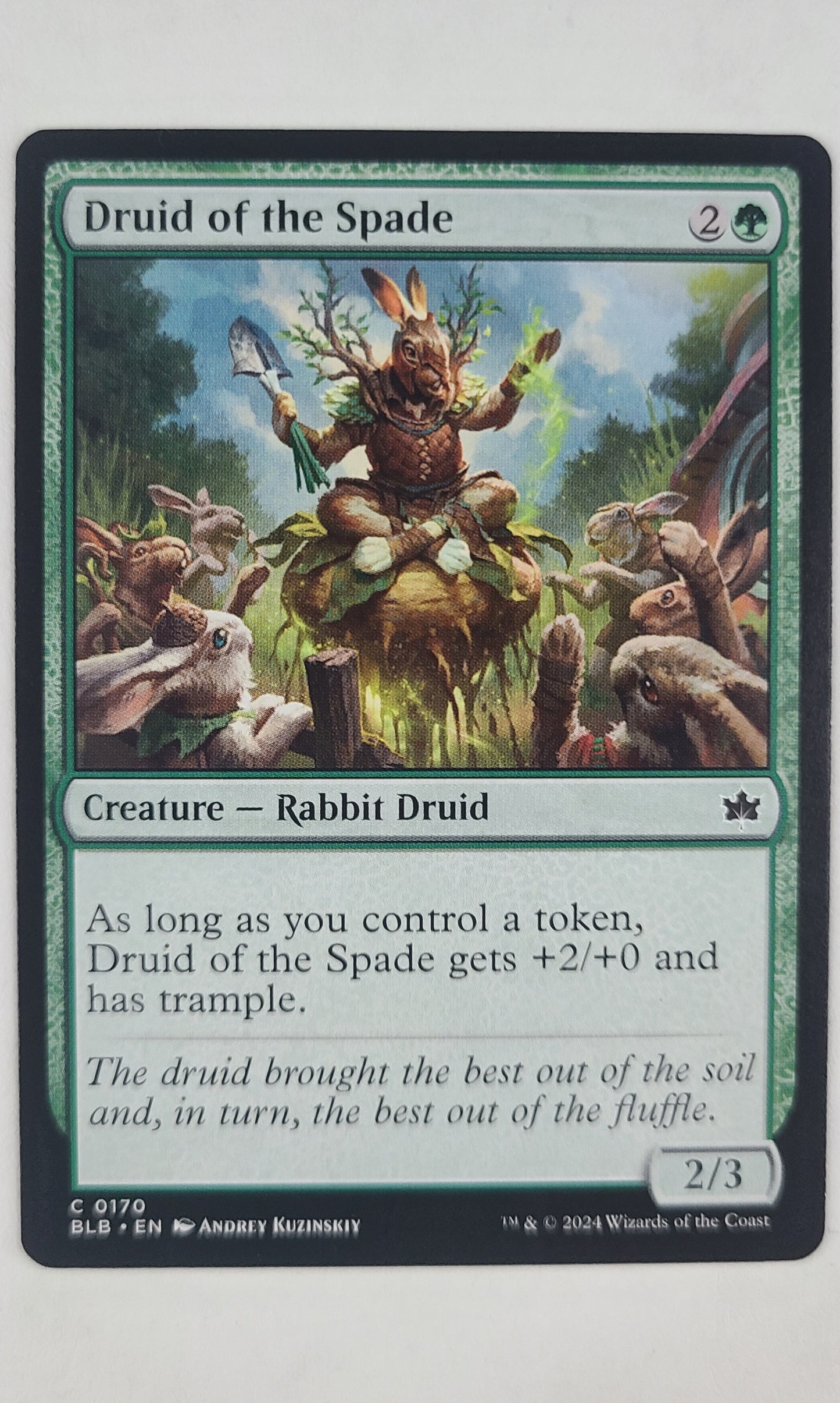 Magic The Gathering - #170 Druid Of The Spade