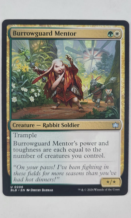 Magic The Gathering - #206 Burrowguard Mentor