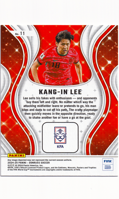 24 Panini Donruss Soccer - #11 Kang-in Lee (Magicians)