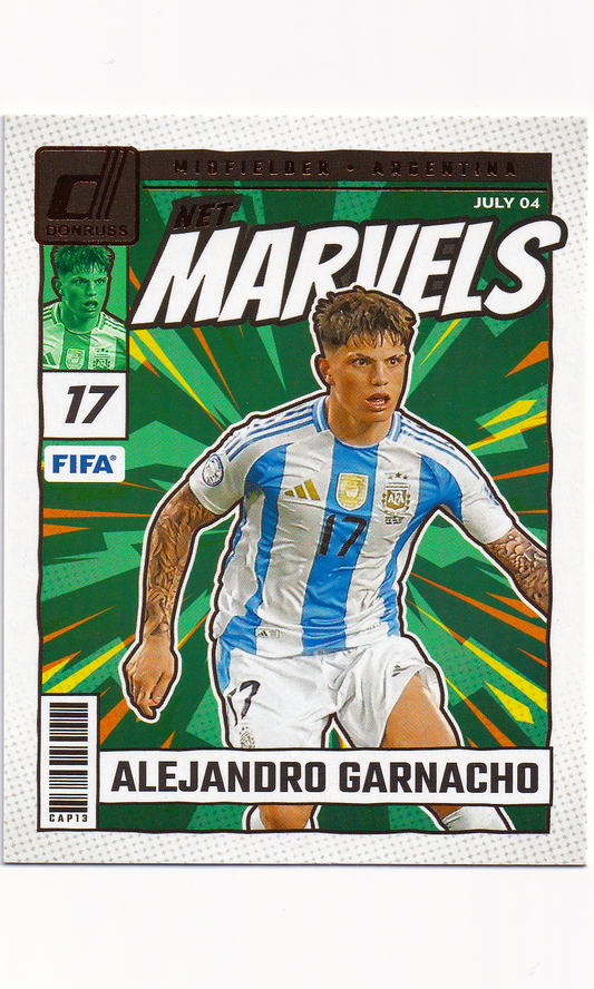 24 Panini Donruss Soccer - #14 Alejandro Garnacho (Net Marvels)