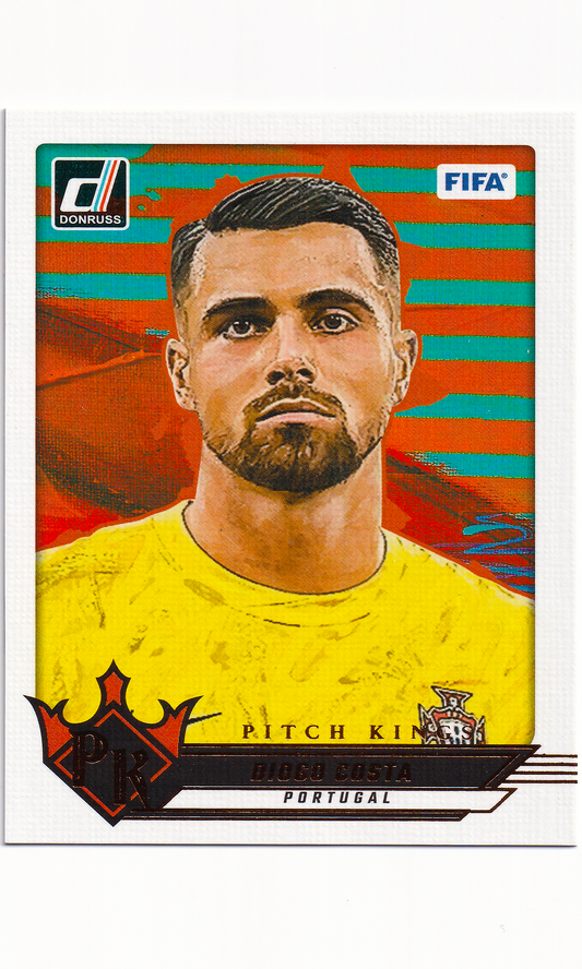 24 Panini Donruss Soccer - #19 Diogo Costa (Pitch Kings)