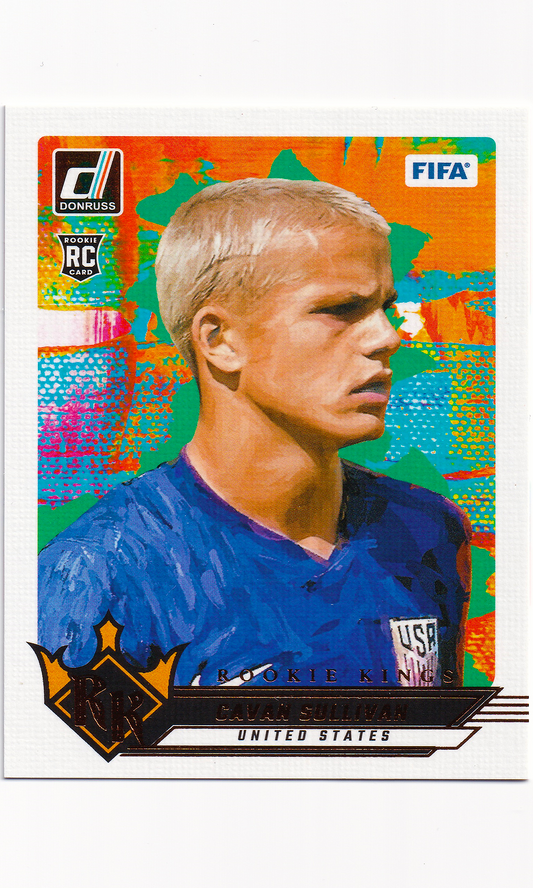 24 Panini Donruss Soccer - #20 Cavan Sullivan (Rookie Kings)