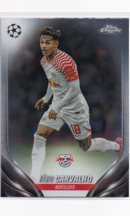 23 Topps Chrome Soccer - #78 Fabio Carvalho