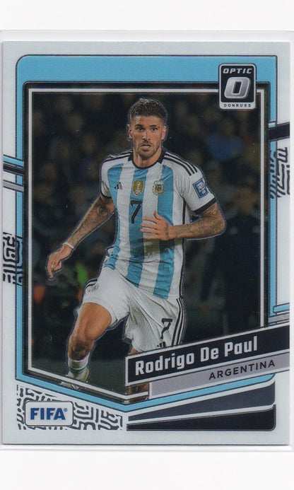 23 Panini Donruss Soccer - #7 Rodrigo De Paul