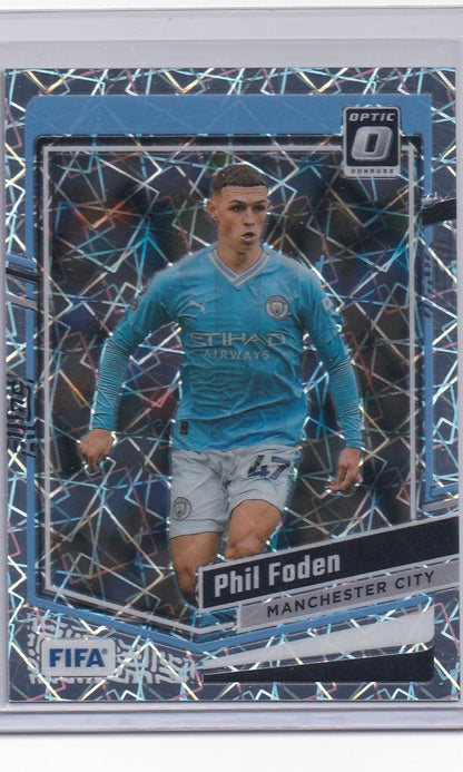 23 Panini Donruss Soccer (Optic) - #88 Phil Foden (Velocity)