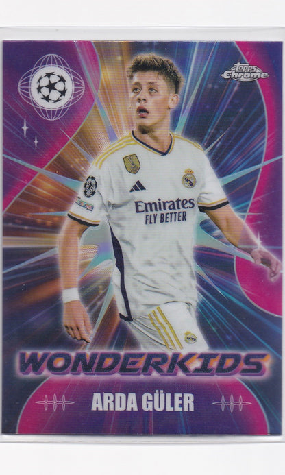 23 Topps Chrome Soccer (Wonderkids) - #WK-1 Arda Guler