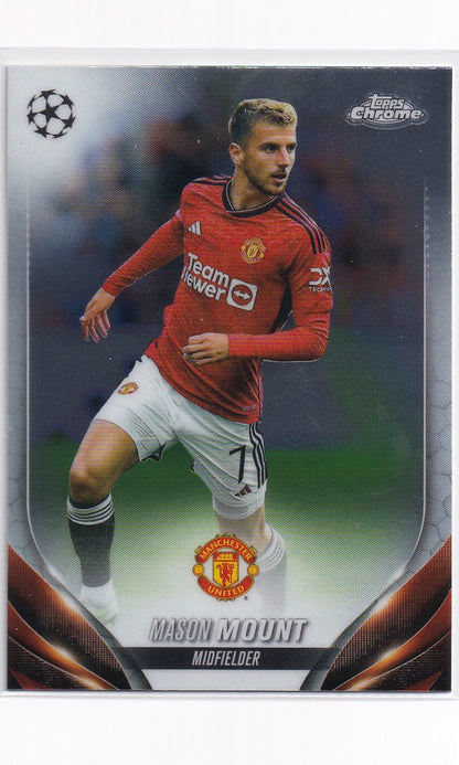 23 Topps Chrome Soccer - #151 Mason Mount