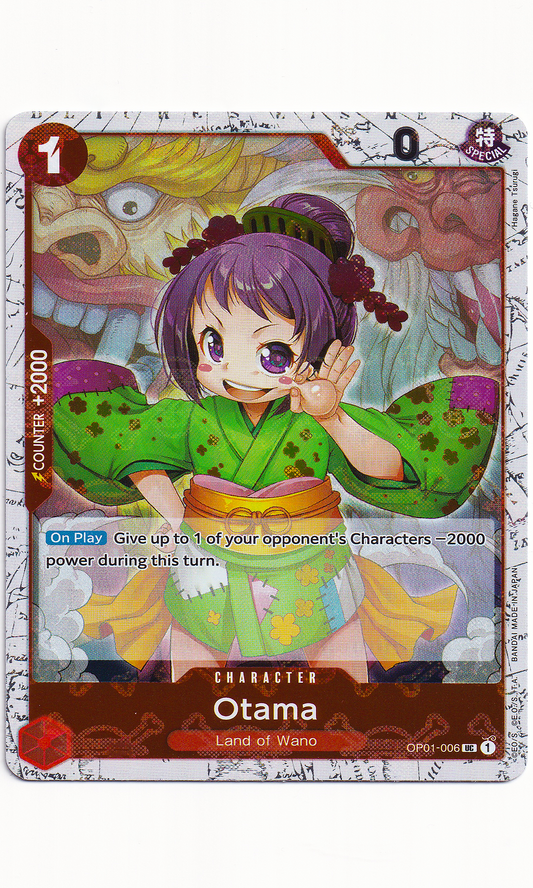 One Piece - #01-006 Otama (Jolly Roger Foil)