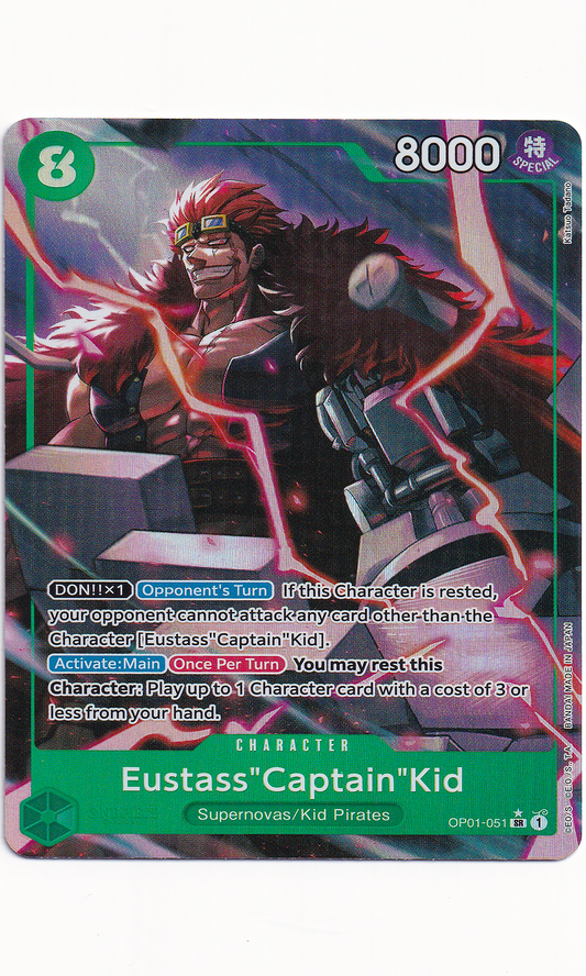 One Piece - #01-051 Eustass"Captain"Kid (Alternate Art)