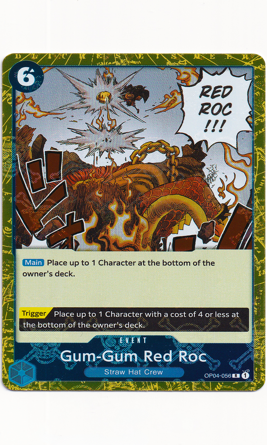 One Piece - #04-056 Gum-Gum Red Roc (Jolly Roger Foil)