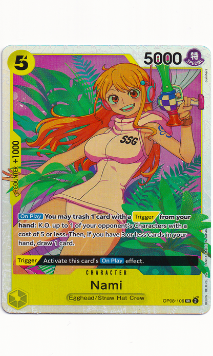One Piece - #08-106 Nami (Super Rare)