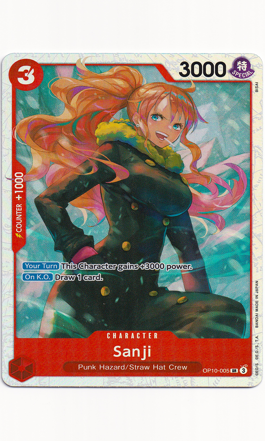 One Piece - #10-005 Sanji (Super Rare)