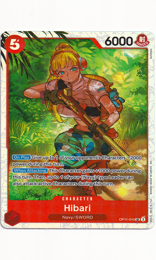 One Piece - #11-010 Hibari (Super Rare)
