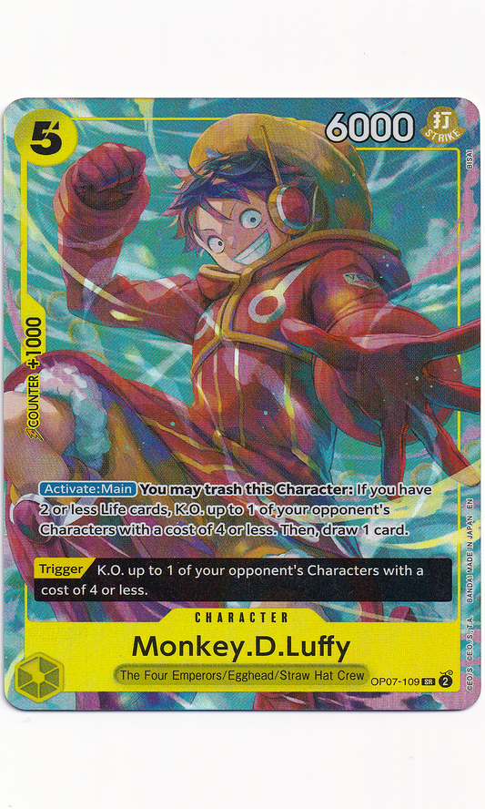 One Piece - #OP07-109 Monkey.D.Luffy (Illustration Box Vol.3)