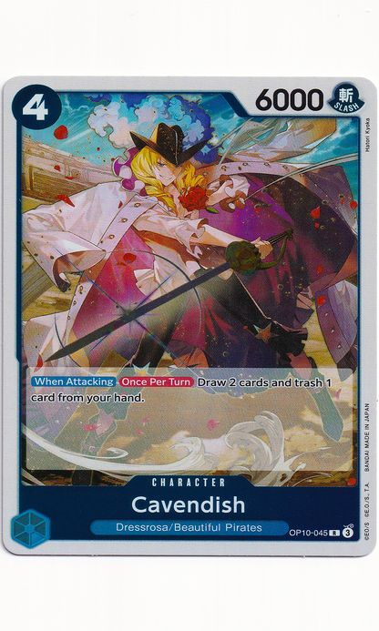One Piece - #OP10-045 Cavendish (Rare)