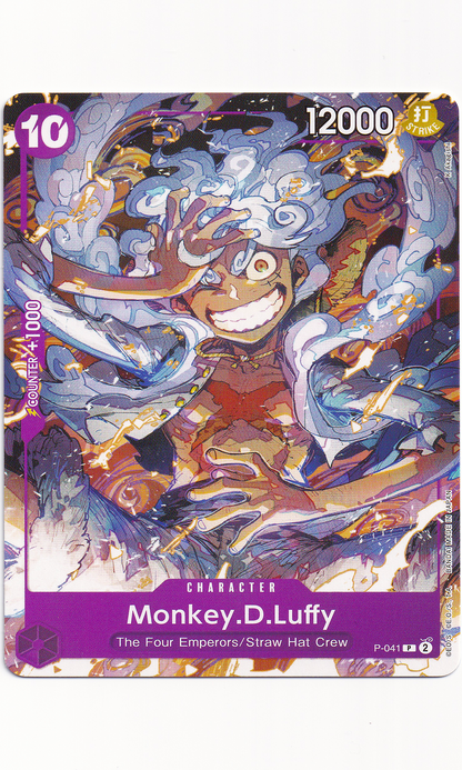 One Piece - #P-041 Monkey.D.Luffy (Promo)