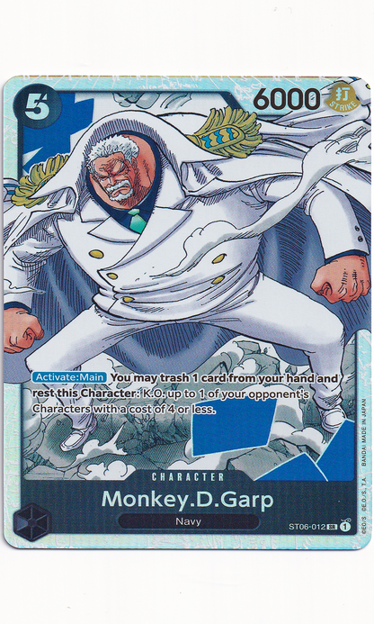 One Piece - #ST06-012 Monkey.D.Garp (Super Rare)