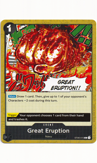 One Piece - #ST06-015 Great Eruption