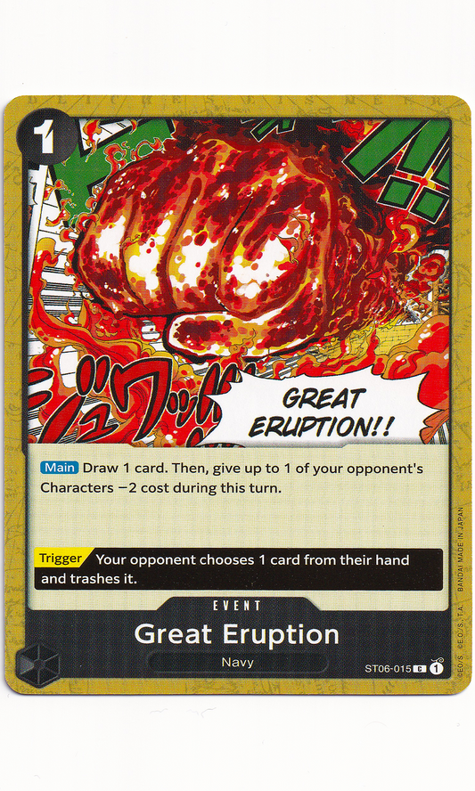 One Piece - #ST06-015 Great Eruption