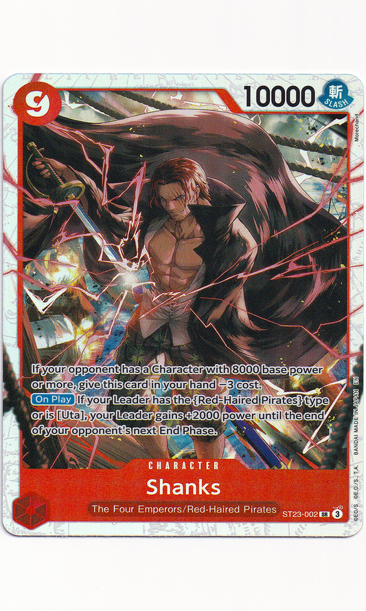 One Piece - #ST23-002 Shanks (Super Rare)