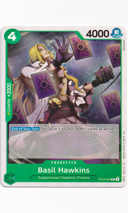 One Piece - #ST24-003 Basil Hawkins
