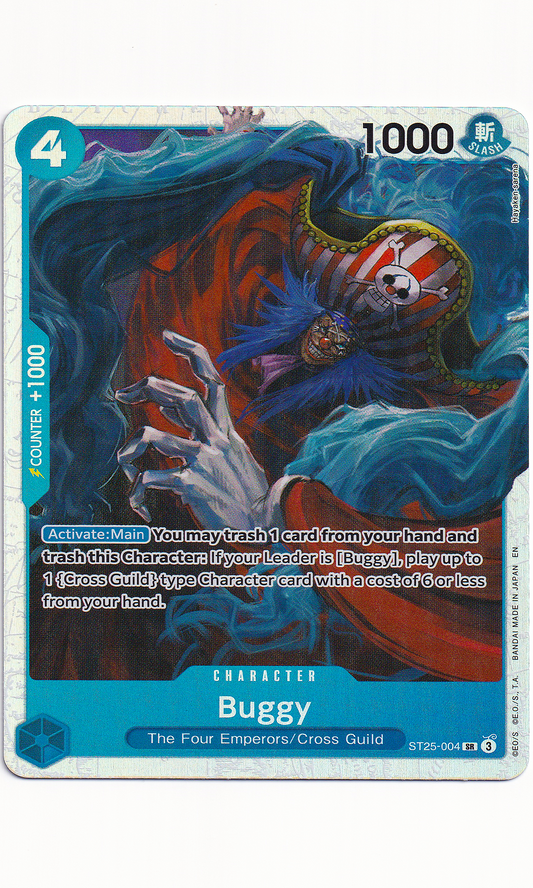 One Piece - #ST25-004 Buggy (Super Rare)