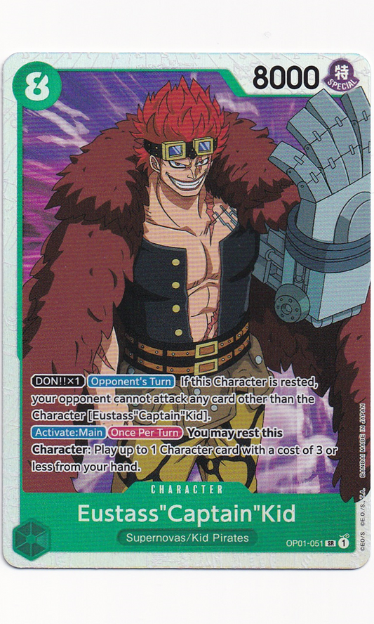 One Piece - #01-051 Eustass"Captain"Kid (Super Rare)
