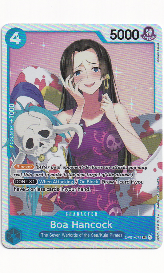 One Piece - #01-078 Boa Hancock (Super Rare - Reprint)