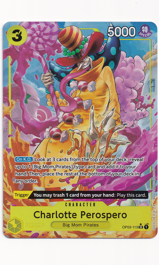 One Piece - #03-113 Charlotte Perospero (Alternate Art)