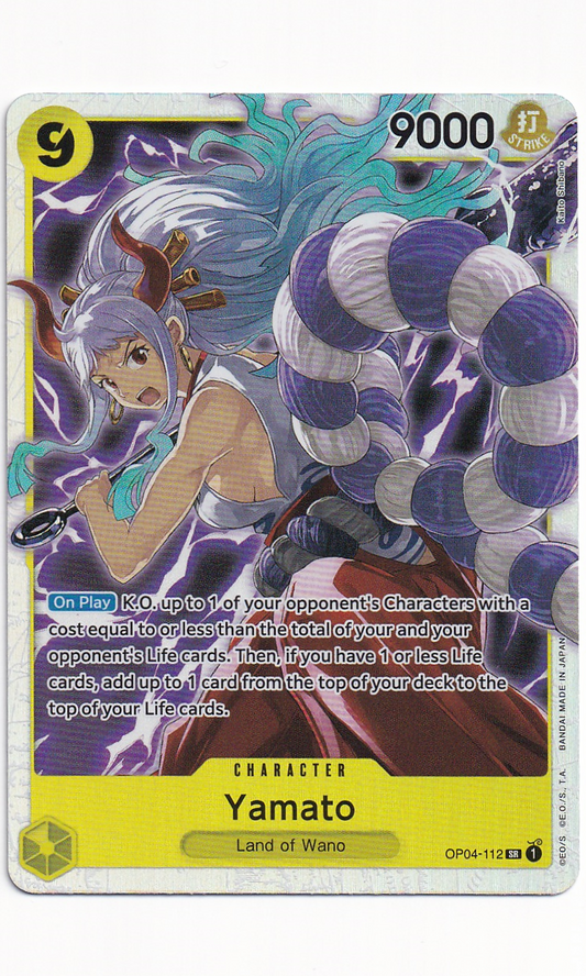 One Piece - #04-112 Yamato (Super Rare - Reprint)