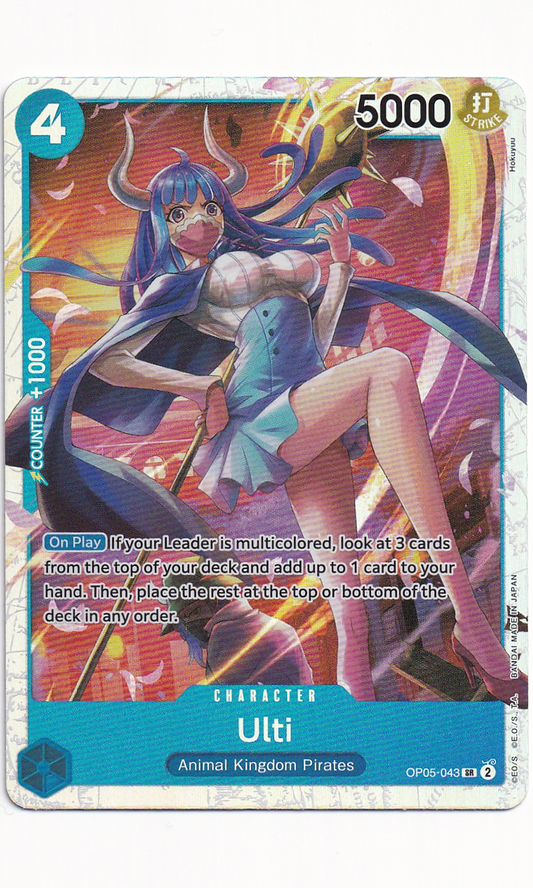 One Piece - #05-043 Ulti (Super Rare - Reprint)