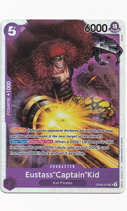 One Piece - #05-074 Eustass"Captain"Kid (Super Rare - Reprint)