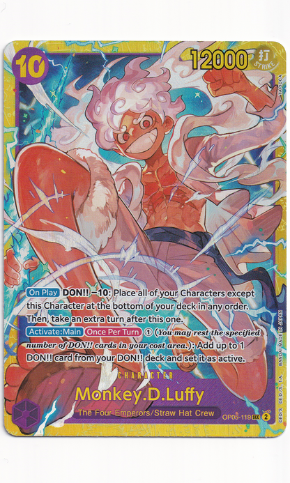 One Piece - #05-119 Monkey.D.Luffy (Secret Rare - Reprint)