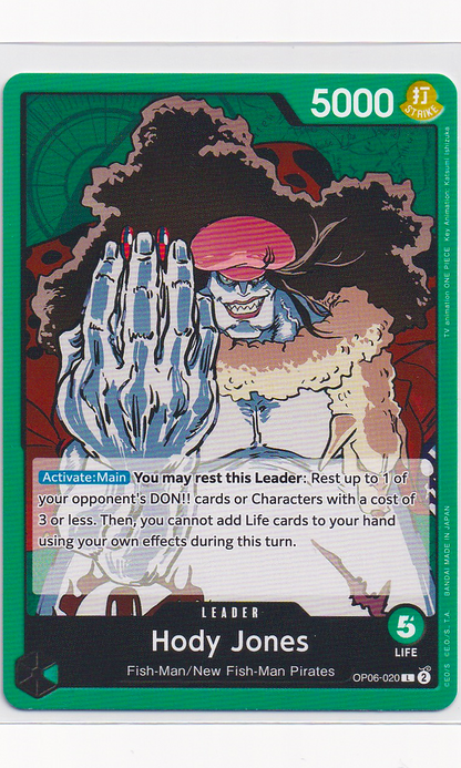 One Piece - #06-020 Hody Jones (Leader)