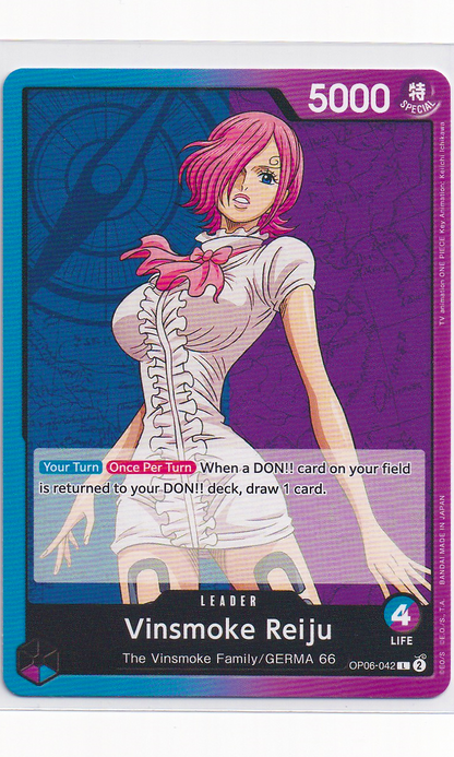 One Piece - #06-042 Vinsmoke Reiju (Leader)