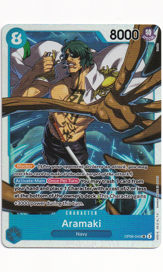 One Piece - #06-043 Aramaki (Super Rare)