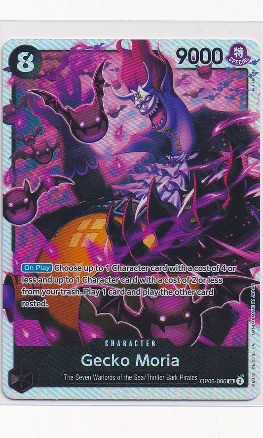 One Piece - #06-086 Gecko Moria (Super Rare)