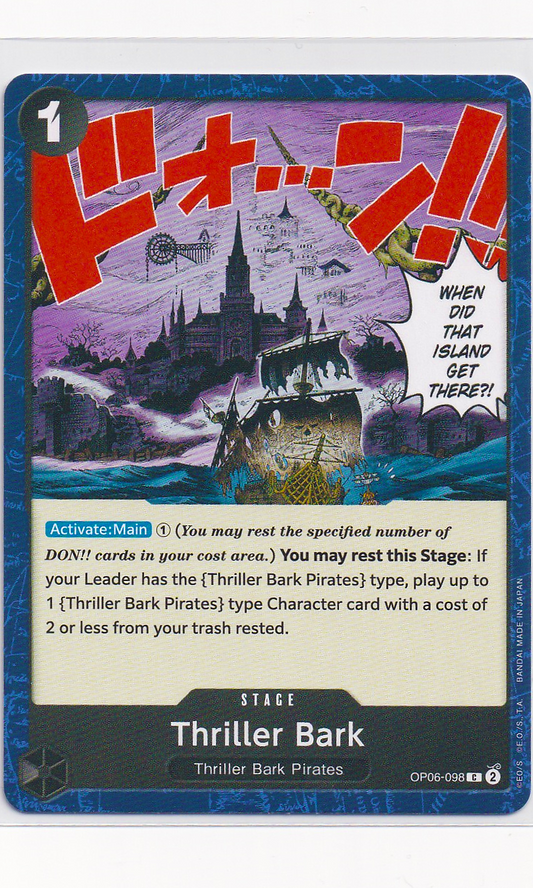 One Piece - #06-098 Thriller Bark (Stage)