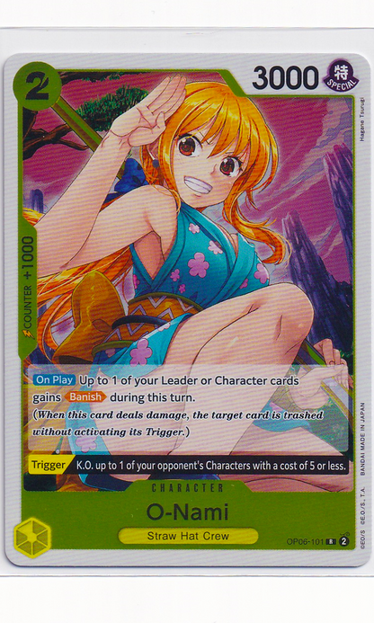 One Piece - #06-101 O-Nami (Rare)